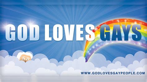 god loves gay people